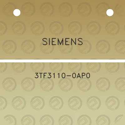 siemens-3tf3110-0ap0