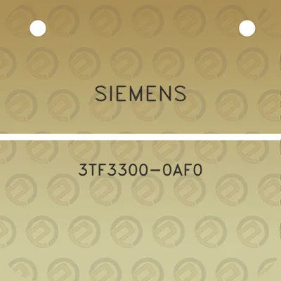 siemens-3tf3300-0af0