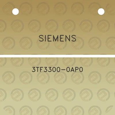 siemens-3tf3300-0ap0