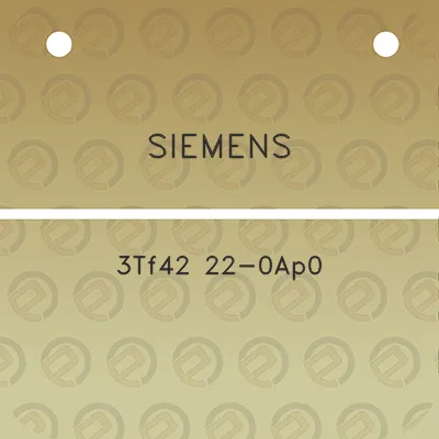 siemens-3tf42-22-0ap0