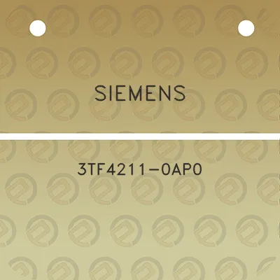 siemens-3tf4211-0ap0