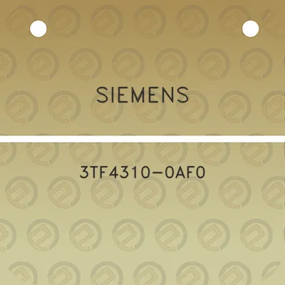 siemens-3tf4310-0af0