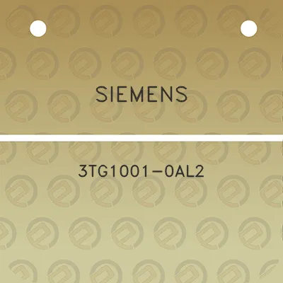 siemens-3tg1001-0al2