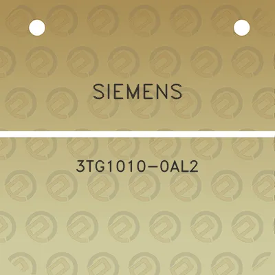 siemens-3tg1010-0al2