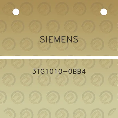 siemens-3tg1010-0bb4