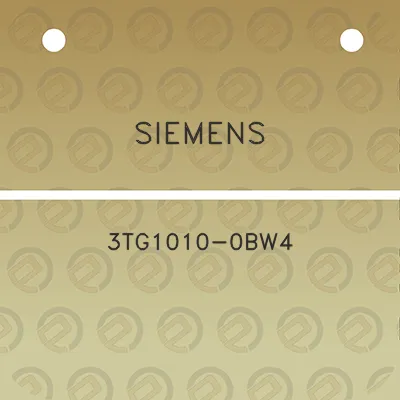 siemens-3tg1010-0bw4