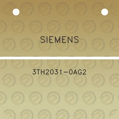 siemens-3th2031-0ag2