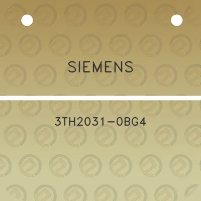 siemens-3th2031-0bg4