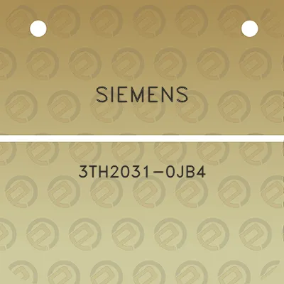 siemens-3th2031-0jb4