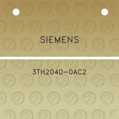 siemens-3th2040-0ac2