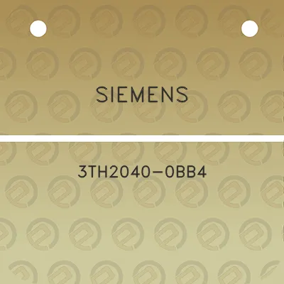 siemens-3th2040-0bb4