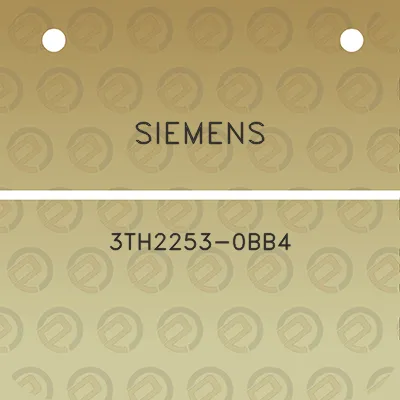 siemens-3th2253-0bb4