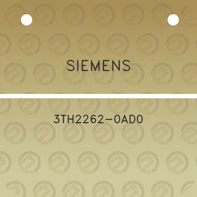 siemens-3th2262-0ad0