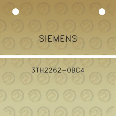 siemens-3th2262-0bc4