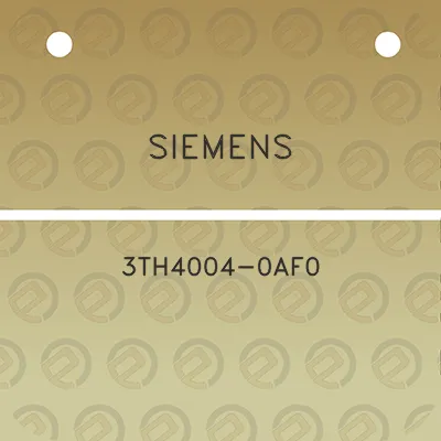 siemens-3th4004-0af0