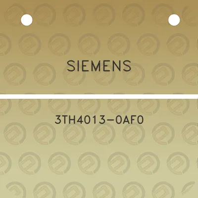 siemens-3th4013-0af0