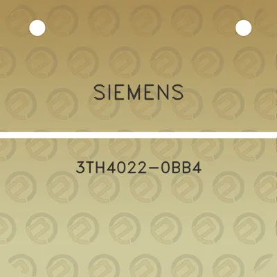 siemens-3th4022-0bb4