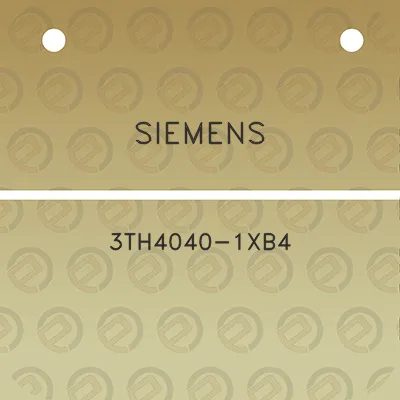 siemens-3th4040-1xb4