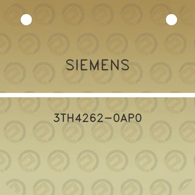 siemens-3th4262-0ap0