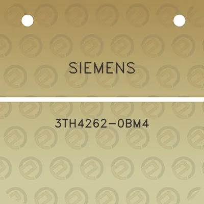 siemens-3th4262-0bm4