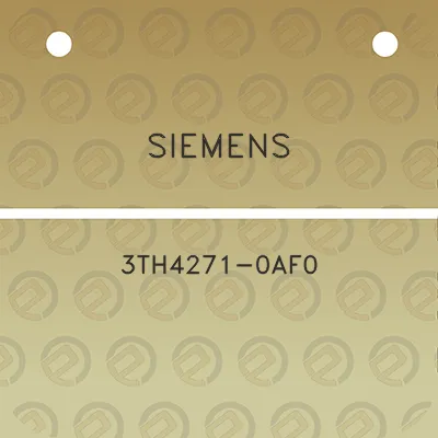 siemens-3th4271-0af0