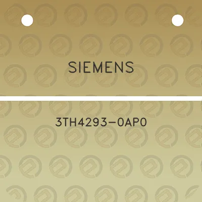 siemens-3th4293-0ap0