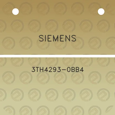 siemens-3th4293-0bb4