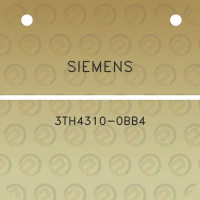 siemens-3th4310-0bb4