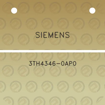 siemens-3th4346-0ap0