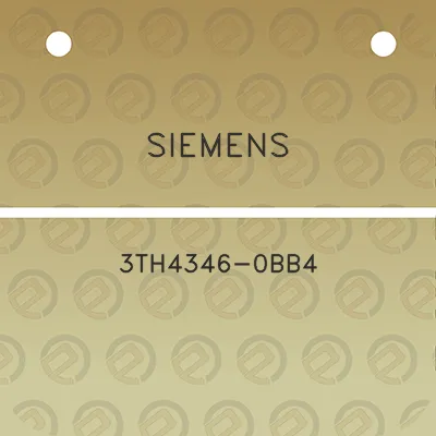 siemens-3th4346-0bb4