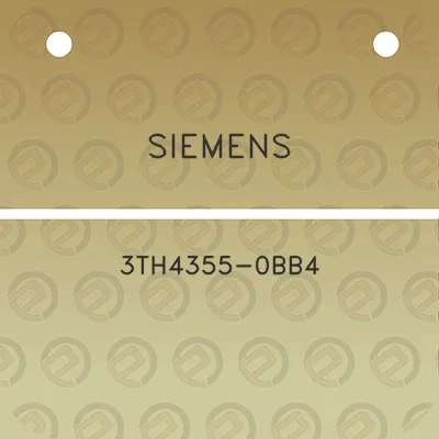 siemens-3th4355-0bb4