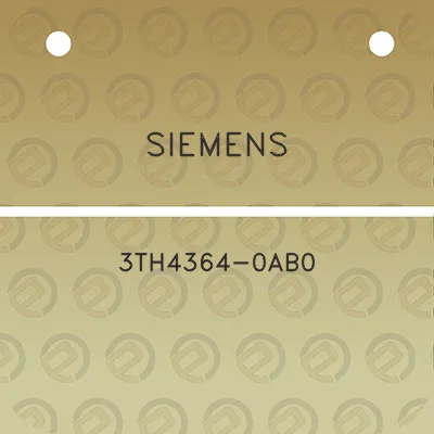 siemens-3th4364-0ab0