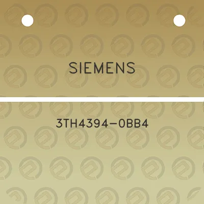 siemens-3th4394-0bb4