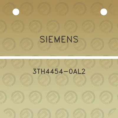 siemens-3th4454-0al2