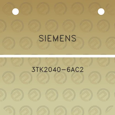 siemens-3tk2040-6ac2