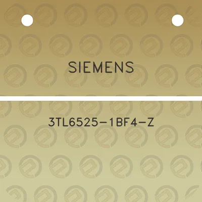 siemens-3tl6525-1bf4-z