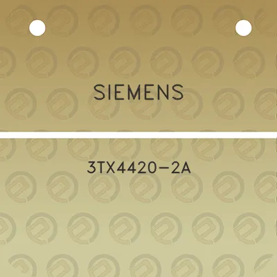 siemens-3tx4420-2a