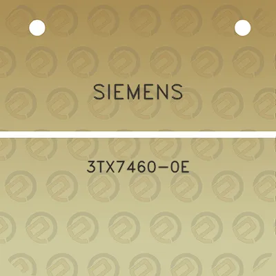 siemens-3tx7460-0e