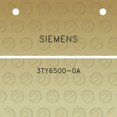 siemens-3ty6500-0a