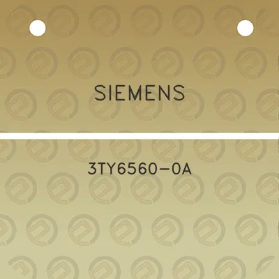 siemens-3ty6560-0a