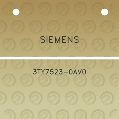 siemens-3ty7523-0av0