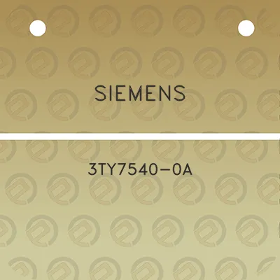 siemens-3ty7540-0a