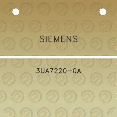 siemens-3ua7220-0a