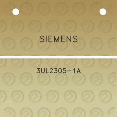 siemens-3ul2305-1a