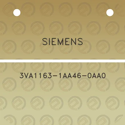 siemens-3va1163-1aa46-0aa0