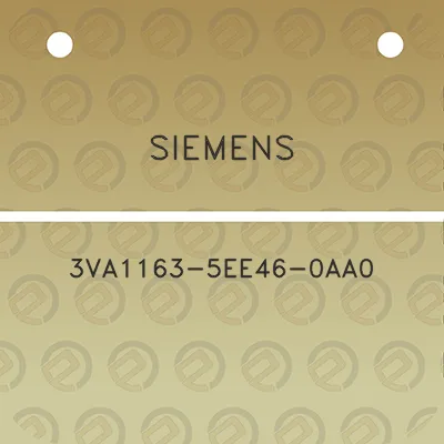 siemens-3va1163-5ee46-0aa0