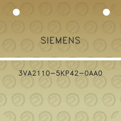 siemens-3va2110-5kp42-0aa0