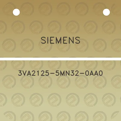 siemens-3va2125-5mn32-0aa0