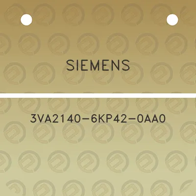 siemens-3va2140-6kp42-0aa0