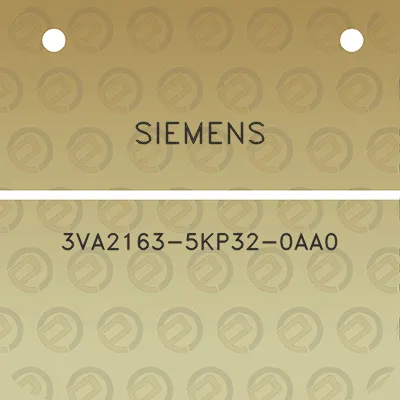 siemens-3va2163-5kp32-0aa0